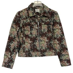 Urban Outfitters Multicolor Floral Utility Jacket